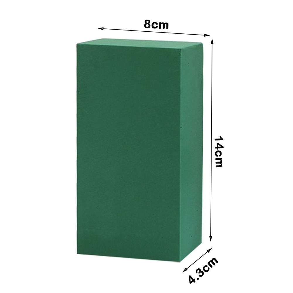 โฟมจัดดอกไม้สีเขียว รูปทรงสี่เ - Bouquet Holder Foam บทวิจารณ์และราคา