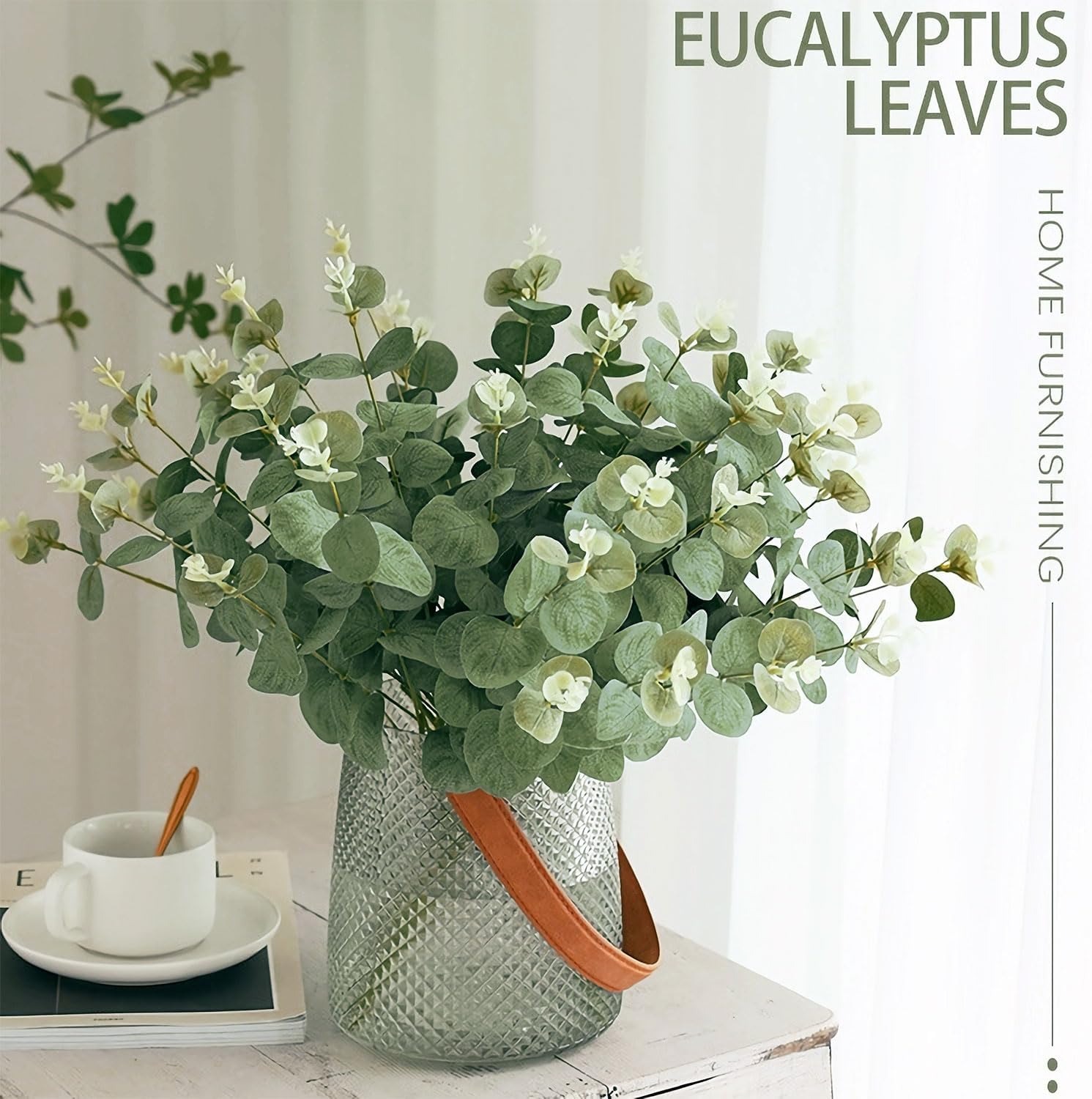 5/10/20 ชิ้นประดิษฐ์ใบยูคาลิปต - Eucalyptus Preserved บทวิจารณ์และราคา