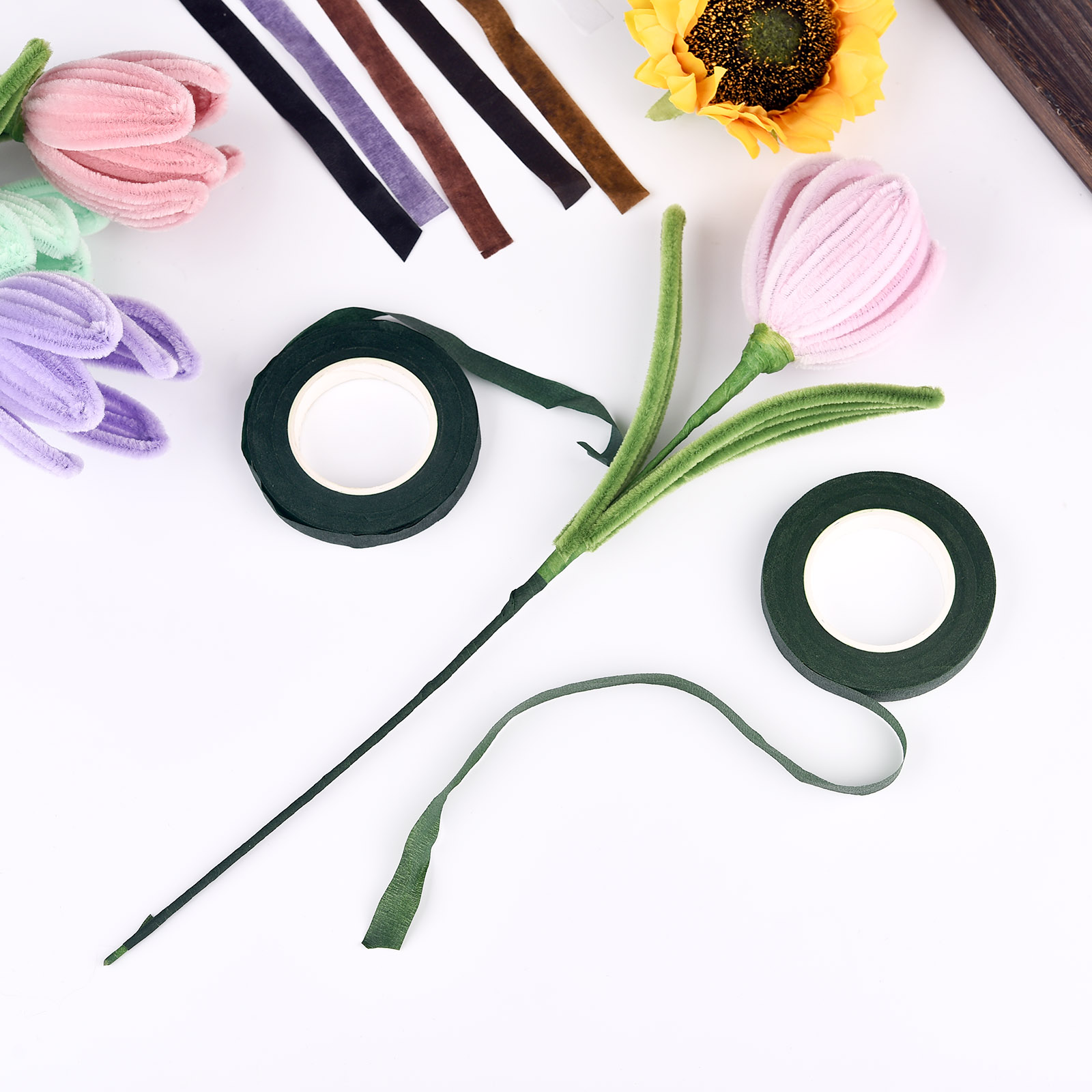 30 หลาดอกไม้ Stem เทป Corsages - Florist Flower Supply บทวิจารณ์และราคา