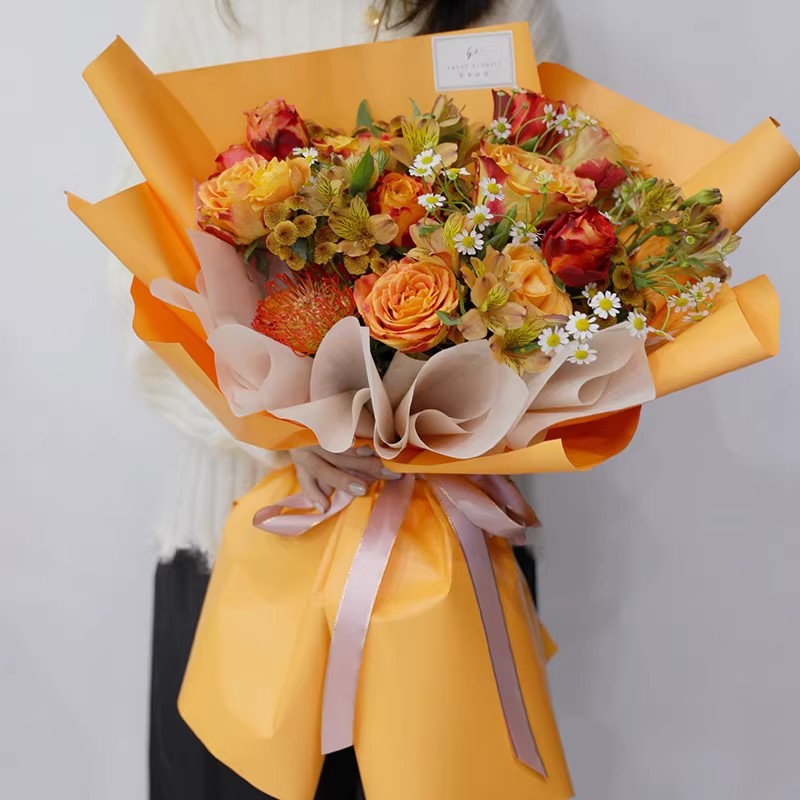 กระดาษห่อช่อดอกไม้กันน้ำอุปกรณ - Florist Flower Supply บทวิจารณ์และราคา