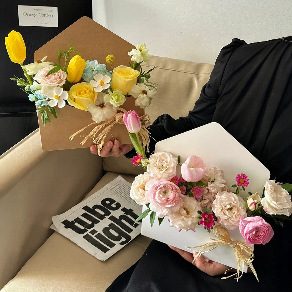 กล่องของขวัญดอกไม้รูปซองจดหมาย - Florist Supply Shop บทวิจารณ์และราคา