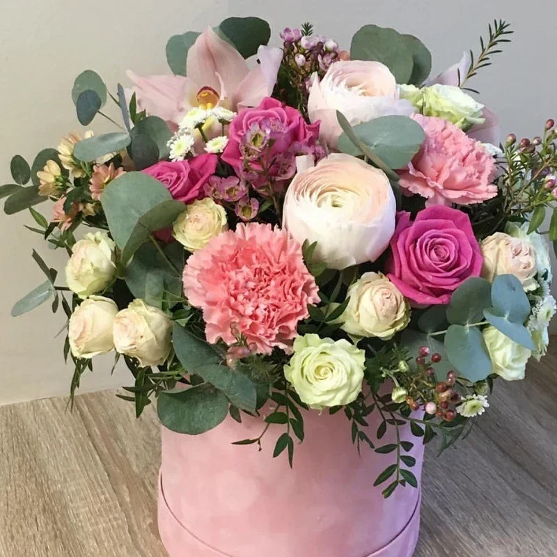 3 ชิ้น/เซ็ตรอบรูปร่างกํามะหยี่ - Florist Supply Buckets บทวิจารณ์และราคา