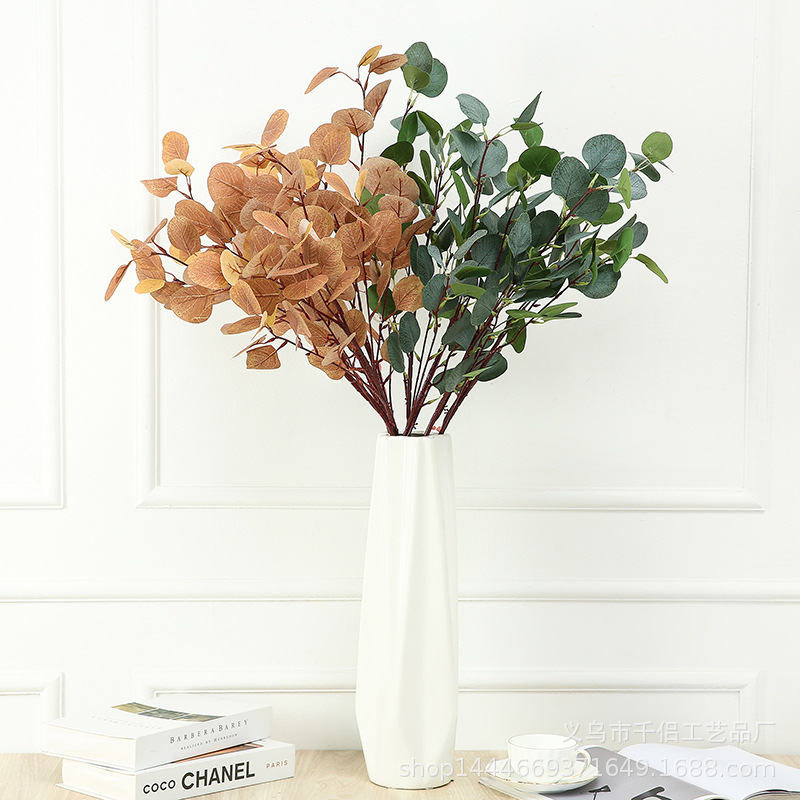 กิ่งใบยูคาลิปตัสประดิษฐ์ 1 ชิ้ - Eucalyptus Preserved บทวิจารณ์และราคา