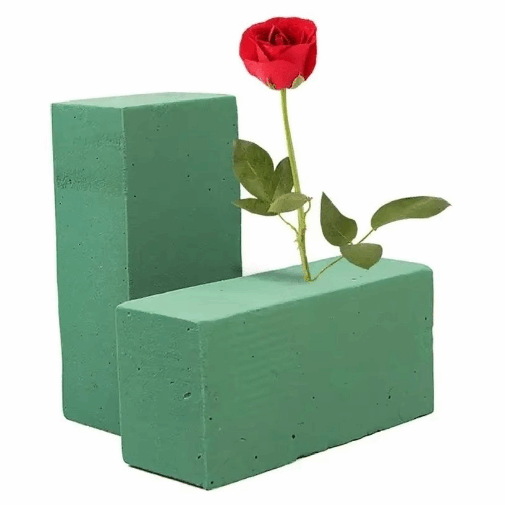 โฟมจัดดอกไม้สีเขียว รูปทรงสี่เ - Bouquet Holder Foam บทวิจารณ์และราคา