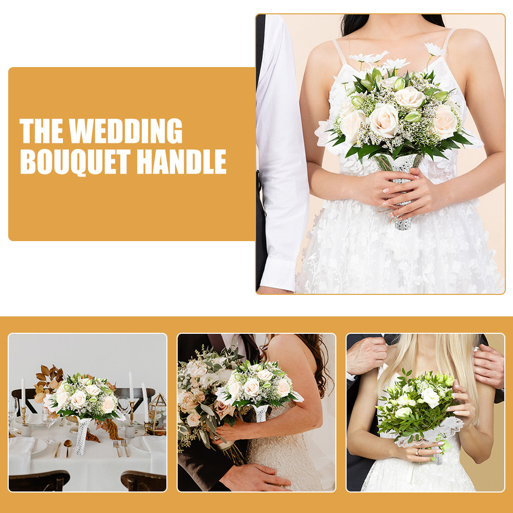 ที่จับช่อดอกไม้สำหรับเจ้าสาว ท - Bouquet Holder Foam บทวิจารณ์และราคา